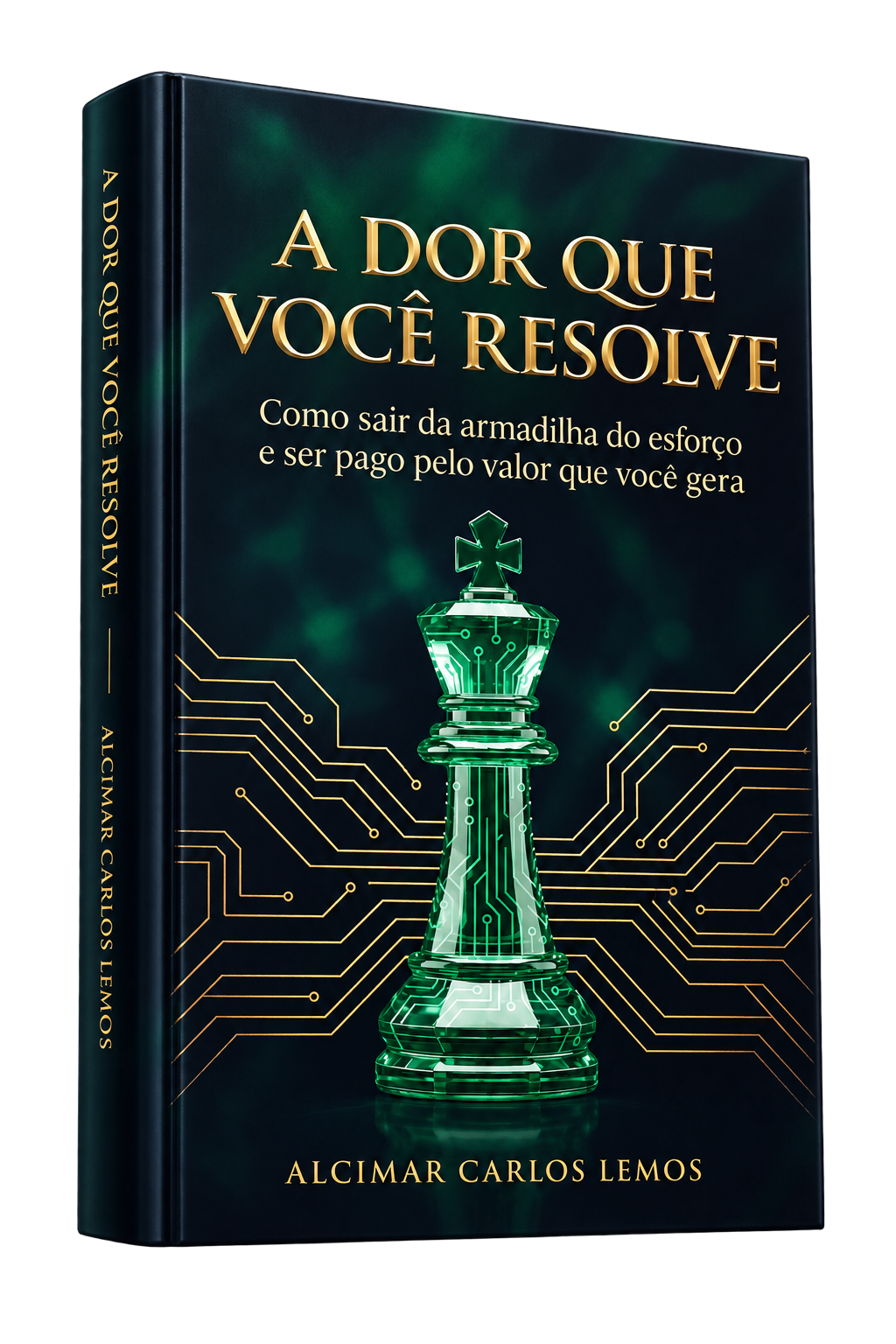 Mockup Oficial do Livro A Dor que Você Resolve